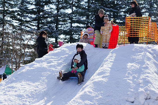 雪まつりinエコロジーガーデン